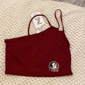 Florida State University game day crop top